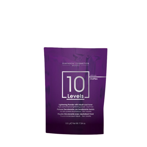 Обезцветяващ прах DCM Lightening Powder With Inbult Cool Toner 10 тона 500 g