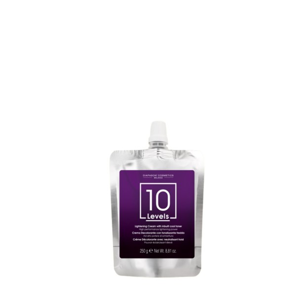 Обезцветяващ крем DCM Lightening Cream With Inbult Cool Toner 10 тона 250 g