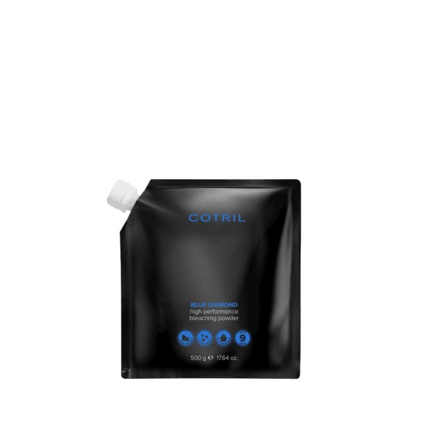 Обезцветяващ прах Cotril Blue Diamond син 9 тона 500 g