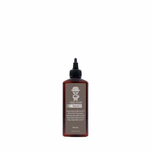 Шампоан 7-9 Barba Italiana Tintoretto Multi Level Gray tonig shampoo тониращ 150 ml